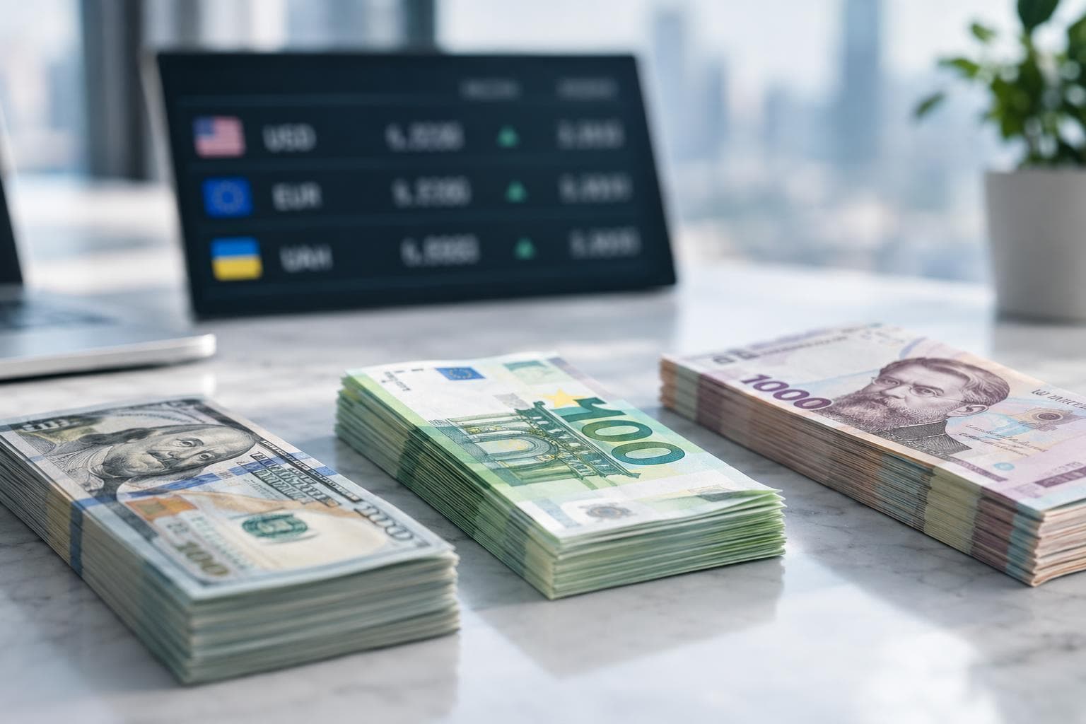 Долар на максимумі з кінця липня, євро слабшає