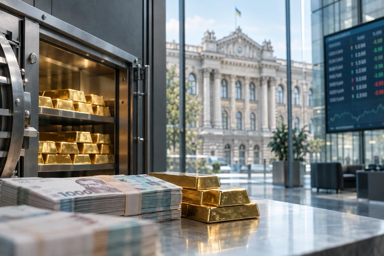 Резерви НБУ зменшилися до $47,1 млрд