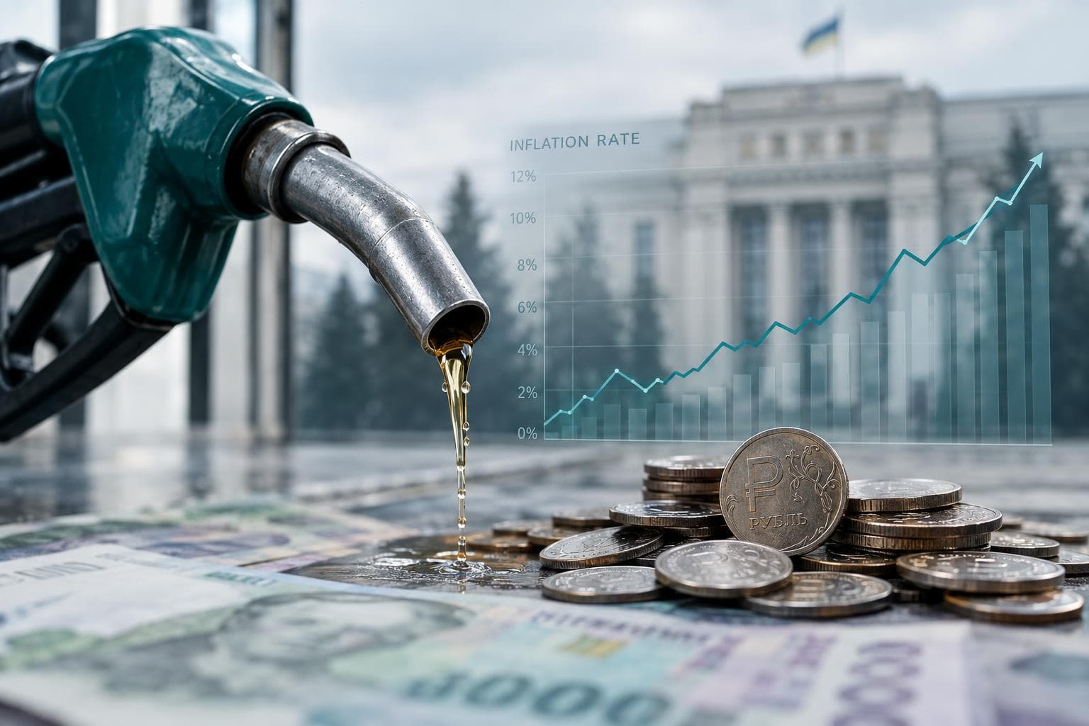 Паливна криза в РФ посилила інфляцію — оцінка ЦБ